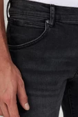 Wrangler W18S02958 Larston Füme Erkek Silim Tapared Kot Pantalon - 3