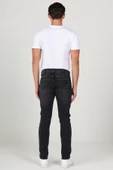 Wrangler W18S02958 Larston Füme Erkek Silim Tapared Kot Pantalon - 5