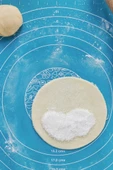 Silikon Hamur Açma Matı Ölçekli Hamur Açma Altlığı 2 li Set Kare ve Yuvarlak - 9