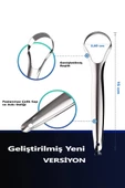 Dil Temizleyici Paslanmaz Çelik Ağız Bakım Fırçası Dil Plak Temizleme Dil Sıyırıcı Aparat - 1