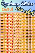 Öğretmen Sticker Motivasyon Emoji Etiket 154 Adet - 1
