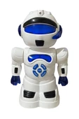 Robot Çarp Dön Sesli Işıklı 15 fonksiyonlu Robot 25 Cm - 1