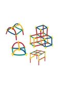 Eğiticioyuncak Süper Bambu Çubukları 300 Parça+puzzle City 128 Parça Eğitici Oyuncak Ikili Set - 2