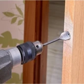 Maier Ø24mm. Ahşap Yaprak Matkap Ucu Bits Saplı Ağaç Delme Ucu Boy 152mm. MAWB24 - 4