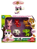 Miniş Oyuncak Karakterleri Littlest Pets Shop 5 'li Miniş Ailesi - 3