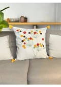 NİVEMESHOME POLEN NAKIŞLI KIRLENT KILIFI 45X45 - 2