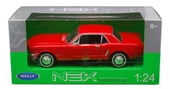 Welly 1964 Ford Mustang Coupe Kırmızı 1/2 1/24 Model Araba - 1