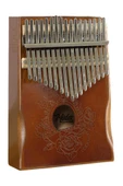 Midex KLX-990-PAK Ahşap Gerçek Ağaç Kaliteli Kalimba 17 Tuşlu Full Set - 2