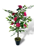 Yapay Ağaç Fuşya Nilüfer Ağacı 90cm - 1