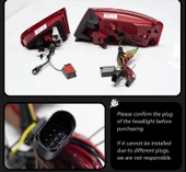 Audi A5 2008-2011 İçin 2020+ Led Stop (Led Stoplu Model için) - 4