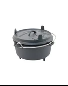 NURGAZ CAMPOUT 10 INCH DÖKÜM TENCERE - 1