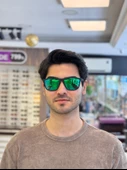 3806 Green 58 Olivier Philippe Polarize Güneş Gözlüğü - 1