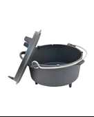 NURGAZ CAMPOUT 10 INCH DÖKÜM TENCERE - 2