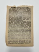 22 Aralık 2006 Takvim Yaprağı - Nostaljik Koleksiyonluk Takvim Yaprağı thumbnail 2