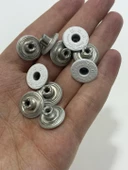 Pirinç Kot Pantolon Düğmesi 17mm 10 Adet (Tek Taraf) - 3