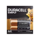 Duracell Simply Alkalin AA Kalem Pil 20 li thumbnail 2