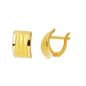 Hasır 14 Ayar Altın Kadın Küpe thumbnail 1