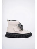 Papuçcity Arzen 03043 Kız Çocuk Bebe Fiyonklu Termal Bot - 3