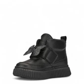 Papuçcity Arzen 03043 Kız Çocuk Bebe Fiyonklu Termal Bot - 5