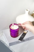 Selka Home Cloud Organik Cam Bardak Mum - 8