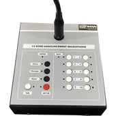 NOTEL NOT CP10+ZM10 10 Bölgeli Acil Mesaj Üniteli Anons Kontrol Ünitesi - 5
