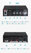NOTELNOT-306 STREO MİNİ AMPLİFİKATÖR BLUETOOTHLU - 3