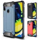FitCase Samsung Galaxy A11 (A115) Zırh Tank Tam Koruma Arka Kapak - 1