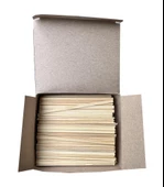 Tahta Ahşap Bambu Çay Kahve Karıştırıcı Çubuk Kaşık - 11 Cm. - 500 Adetlik 10 Paket - 4