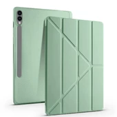 Galaxy Tab S10 Plus Kılıf Redclick Tri Folding Kalem Bölmeli Standlı Kılıf - 1