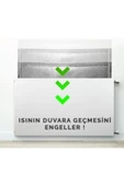 4 Adet Petek Radyatör Arkası Isı Yalıtım Plakası Isı Yansıtıcı Plaka - 4