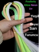 Eagenset Fosforlu Glow 40 Metre Poşet Çapari Simi, Jig Yapım Malzemesi - 6