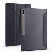 Galaxy Tab S10 Ultra Kılıf Redclick Tri Folding Kalem Bölmeli Standlı Tablet Kılıf - 1