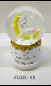 Dekoratif Kar Küresi Müzik Kutusu 13 CM - 2