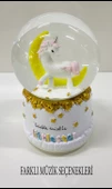 Dekoratif Kar Küresi Müzik Kutusu 13 CM - 3
