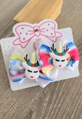 Unicorn Lastikli Kız Çocuk Toka 2li - 3