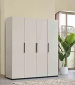 Dolap Urlu ROMA 90433 Model GARDROP 4 kapı Kalite Malzeme Beyaz Renk EL YAPIM - 1
