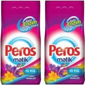Peros Toz Deterjan Renkliler İçin 10 kg x 2 - 1
