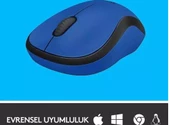 Logitech M220 910-004880 Mavi Sessiz Optik Kablosuz Mouse - 4