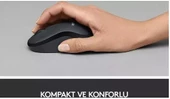 Logitech M220 910-004880 Kırmızı Sessiz Optik Kablosuz Mouse - 3