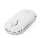 Logitech Pebble M350 910-005716 Beyaz Sessiz Optik Kablosuz Mouse - 1