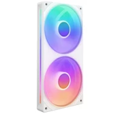 NZXT F240 RGB Beyaz 240 mm Fan 2'li RF-U24HF-W1 - 1