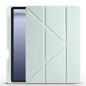 Galaxy Tab S10 Kılıf Zore Tri Folding Kalem Bölmeli Standlı Kılıf thumbnail 10