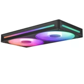 NZXT F240 RGB 2'li Siyah 240 mm Fan RF-U24HF-B1 - 3