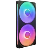 NZXT F240 RGB 2'li Siyah 240 mm Fan RF-U24HF-B1 - 1