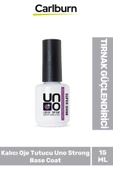 Tırnak Güçlendirici Elastik 48W Cihazlarda Kullanılan Kalıcı Oje Tutucu Uno Strong Base Coat 15 ml - 1