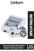 Özel Üretim Klasik 8 Bit 620 Oyunlu 2 Kontrol Kollu Mini Retro Klasik Televizyon Atari - 1