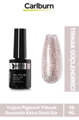 Hızlı Kuruyan Uzun Süre Dayanıklı Yüksek Pigment 3 Aşamalı Kalıcı Simli Tırnak Ojesi 10 Ml - 1