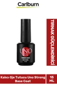 Tırnak Güçlendirici Elastik 48W Cihazlarda Kullanılan Kalıcı Oje Tutucu Uno Strong Base Coat 15 ml - 1