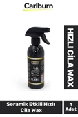 Etkili Formül Parlatıcı Canlı Görünüm Uzun Süre Koruyucu Seramik Oto Araba Etkili Hızlı Cila Wax - 1