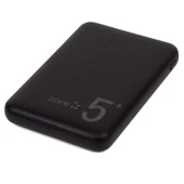 Powerbank telefon seyyar şarj ikinci el kutusuz zore 5, 5000 mah (beyaz) - 3